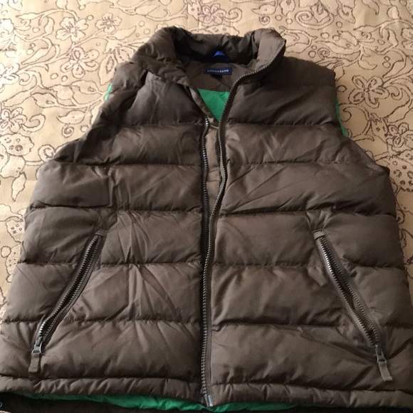 lands end goose down vest